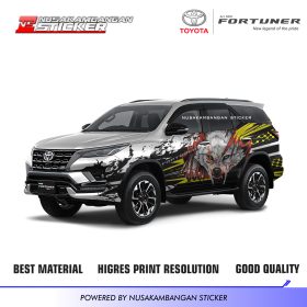 Sticker-Mobil-Toyota-Fortuner-Wolf-Edition-Kuning-Stiker-Full-Body