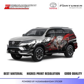 Sticker-Mobil-Toyota-Fortuner-Wolf-Edition-Red-Stiker-Full-Body